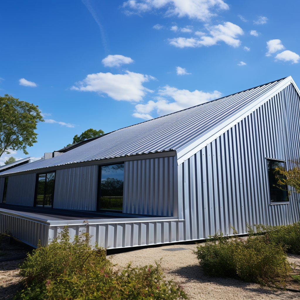 corrugated-metal-roof-on-a-commercial-property